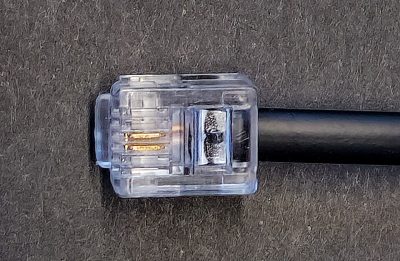Old telephone cables