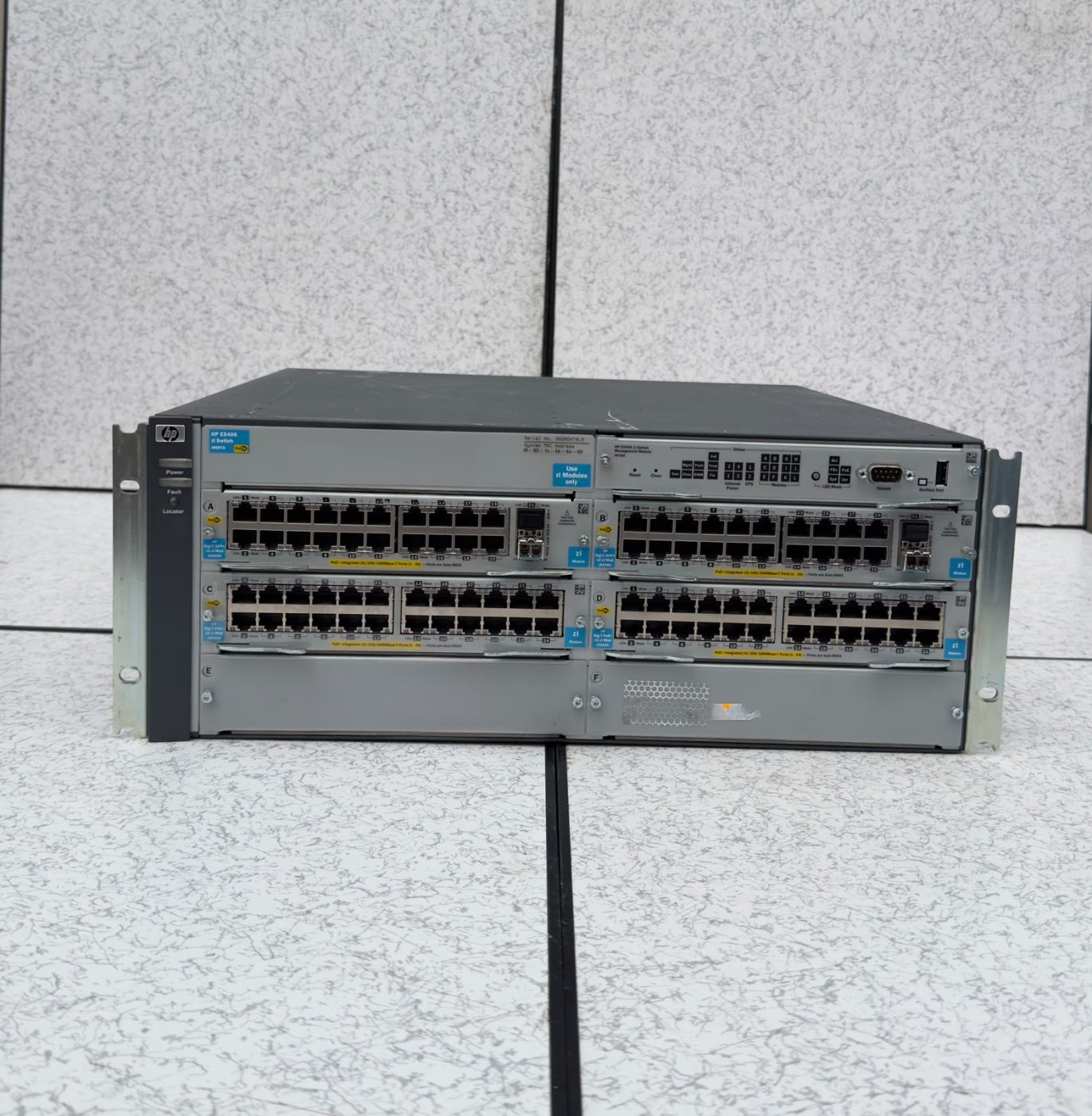 Switch HP 2 modulos e5406 zL v3